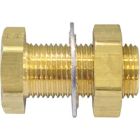 Anchor Coupling, Brass, 3/8" Dia. Southpoint Industrial Supply