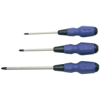Phillips TORQUE DRIVE&reg; Screwdriver, #1, 4" L, Cushion Grip Handle Southpoint Industrial Supply