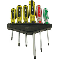 Jumbo Handle Screwdriver Set, 6 Southpoint Industrial Supply