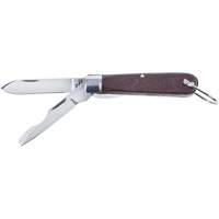 2-Blade Pocket Knife, 2-1/2" Blade, Carbon Steel Blade, Plastic Handle Southpoint Industrial Supply