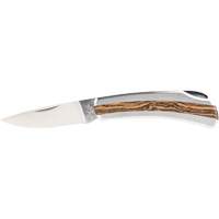 Pocket Knife with Drop Point Blade, 2-1/4" Blade, Stainless Steel Blade, Stainless Steel Handle Southpoint Industrial Supply