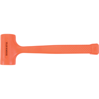 Dead Blow Hammer, 24 oz., Textured Grip, 12-3/4" L Southpoint Industrial Supply