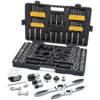 SAE/Metric Ratcheting Tap & Die Set, 114 Pieces Southpoint Industrial Supply