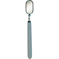 Inspection Mirror, Oval, 1-1/2" L x 1-1/4" W, Telescopic Southpoint Industrial Supply