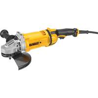 Large Angle Grinder with No Lock-On Switch, 9", 120 V, 15 A, 6500 RPM Southpoint Industrial Supply