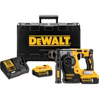 Max XR&reg; Brushless L-Shape Rotary Hammer Kit, 20 V, 1", 0-1100 RPM Southpoint Industrial Supply