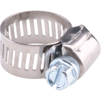 Reusable Zinc Plated Stainless Steel Clamp, Min Dia. 5/16", Max Dia. 7/8" TA532 | Southpoint Industrial Supply