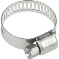 Hose Clamps - Stainless Steel Band & Screw, Min Dia. 0.316, Max Dia. 7/8" Southpoint Industrial Supply
