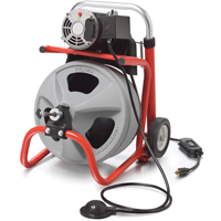 K-400 Drain Cleaning Machine with C-31 IW Cable, Electric, 3/8" Southpoint Industrial Supply