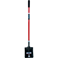 Heavy-Duty Square Shovel, Fibreglass, Carbon Steel Blade, Straight Handle, 47-1/2" Long TLZ469 | Southpoint Industrial Supply