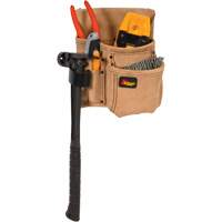 Demi-Tablier De Menuisier, Porte-outil multiple, Cuir, 4 Poches Southpoint Industrial Supply
