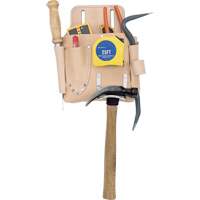 Poche pour outils de travail des cloisons s&egrave;ches, Porte-outil, Cuir, 7 Poches Southpoint Industrial Supply