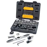 Metric Ratcheting Tap & Die Set, 42 Pieces Southpoint Industrial Supply