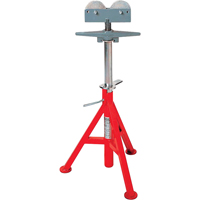Support de tuyau pour rouleau &eacute;lev&eacute; no RJ-99, 82-140 cm R&eacute;glage de la hauteur, 12" Capacit&eacute; max. de tuyau, 1000 lb Capacit&eacute; de charge max. Southpoint Industrial Supply
