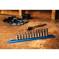 Metric Socket Set, Hex, 3/8" Drive, 12 Pcs Southpoint Industrial Supply