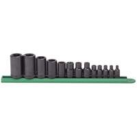 External Torx&reg; Socket Set, 1/2"/1/4"/3/8" Drive Southpoint Industrial Supply