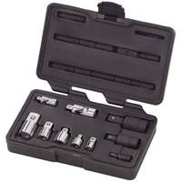 Jeu de douilles &agrave; joints et d'adaptateurs de douilles universelles 1/4", 3/8" et 1/2" &agrave; 10 pi&egrave;ces Southpoint Industrial Supply