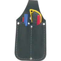 Utility Pouch, Knife Holder, Leather, 3 Pockets Southpoint Industrial Supply