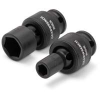 Jeu de 15 douilles m&eacute;triques flexibles universelles &agrave; chocs 3/8" &agrave; 6 pans Southpoint Industrial Supply