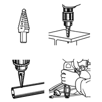 Step Drills, 1/32" Increments Southpoint Industrial Supply