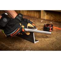 Lime &agrave; taille crois&eacute;e avec poign&eacute;e verte, Demi-ronde, 8", B&acirc;tarde Southpoint Industrial Supply