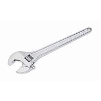 Adjustable Tapered Handle Wrench - Carded, 15" L, 1-11/16"/43 mm Max Width, Chrome/Polished Southpoint Industrial Supply