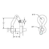 Campbell&reg; Short Body Twisted Clevis Southpoint Industrial Supply
