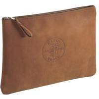 Sac &agrave; fermeture &agrave; glissi&egrave;re de portfolio en cuir pour entrepreneur, Porte-outil, Cuir, 1 Poches Southpoint Industrial Supply