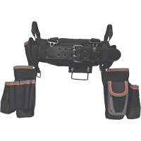 Ceinture &agrave; outils d&eacute;lectricien Tradesman Pro, Nylon, Noir Southpoint Industrial Supply