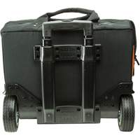 Sac &agrave; outils roulant Tradesman Pro, Polyester balistique, 24 pochettes, Noir/Orange Southpoint Industrial Supply