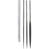 Needle File Set with Handle, 4 Pcs Southpoint Industrial Supply