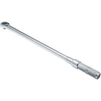 Ratcheting Head Micrometer Torque Wrench, Click, 1/2" Square Drive, 50 - 250 lbf. Ft Southpoint Industrial Supply