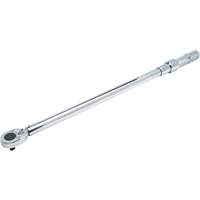 Ratcheting Head Micrometer Torque Wrench, Click, 1/2" Square Drive, 50 - 250 lbf. Ft Southpoint Industrial Supply