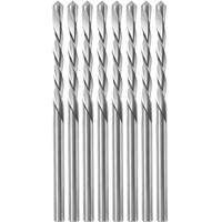 8-Piece Guidepoint Spiral Saw Bit with 1/8" Diameter, 1/8", 3/4" Flute Southpoint Industrial Supply
