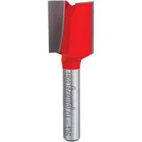 Router Bit - Double Flute Straight Bit, 5/8" Dia., 7/8" H, 2-1/8" L, 1/4" Shank Southpoint Industrial Supply