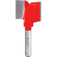 Router Bit - Double Flute Straight Bit, 1" Dia., 3/4" H, 2" L, 1/4" Shank Southpoint Industrial Supply