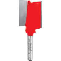 Router Bit - Double Flute Straight Bit, 1" Dia., 3/4" H, 2-9/16" L, 1/4" Shank Southpoint Industrial Supply
