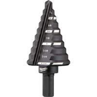 Foret &eacute;tag&eacute; no 5, 1/4" - 1-3/8", Incr&eacute;ments de 1/8", Acier rapide Southpoint Industrial Supply