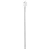 Flat Boring Bit, 3/8" Diameter, 1/4" Hex Shank, 16" Length Southpoint Industrial Supply