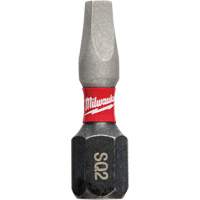 Foret &agrave; chocs Shockwave, Carr&eacute;e, #2, Prise 1/4" Southpoint Industrial Supply