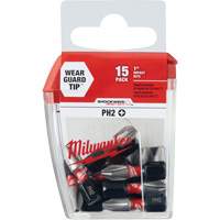 Forets &agrave; chocs Shockwave, Phillips, #2, Prise 1/4" Southpoint Industrial Supply