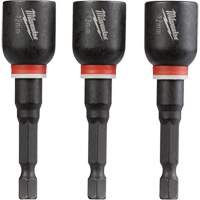 Tourne-&eacute;crou Shockwave Impact Duty, Embout 1/4", Prise 12 mm, 2-9/16" lo, Magn&eacute;tique Southpoint Industrial Supply