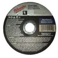 Meules &agrave; tronçonner renforc&eacute;es, 5" x 0,045", Arbre de 7/8", Type 1, Oxyde d'aluminium, 13580 Tr/min Southpoint Industrial Supply