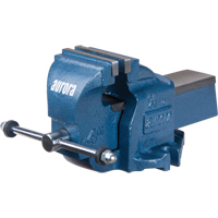 Heavy-Duty Bench Vise, 4" Jaw Width, 2-7/10" Throat Depth Southpoint Industrial Supply