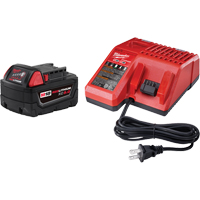M18 Redlithium XC 5.0 System Starter Kit, 18 V, Lithium-Ion Southpoint Industrial Supply