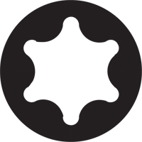 Sixpac Plus Multi-Bit Screwdriver -Replacement Bit, Torx, 6, 1/4" Drive Southpoint Industrial Supply