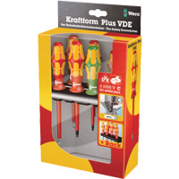 Jeu de tournevis isol&eacute;s 160 i / 168 i /6 VDE, 1000 V, 6 M Southpoint Industrial Supply