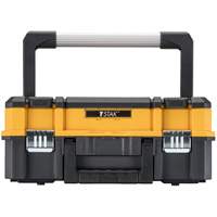 TSTAK&reg; I Tool Box with Long Handle, 17-1/4" x 13" x 6-3/8", Black Southpoint Industrial Supply