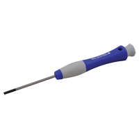 Slotted Screwdriver, 5/32" Tip, Round, 6-1/2" L, Plastic Handle Southpoint Industrial Supply