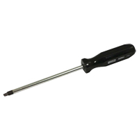 Square Screwdriver, #4 Tip, Round, 9-3/4" L, Plastic Handle Southpoint Industrial Supply